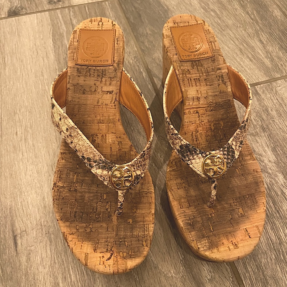 Tory Burch Suzy cork wedge
